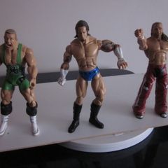 2005 WWE Jacks Deluxe Wrestling FiguresX3