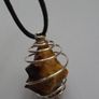 Raw Mookaite pendant, Gemstone jewellery, Pendant. Unisex jewellery. Gift Image 2