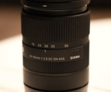 Sigma 18-50mm f/2.8 DC DN (Sony E) + K&F Magnetic CPL & VND Filters