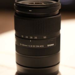 Sigma 18-50mm f/2.8 DC DN (Sony E) + K&F Magnetic CPL & VND Filters