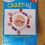 BNIP - An Adorable "Baker Ross Craft it" Heart Charm Bracelet Kit - 1 Item - Instructions included - # Image 2