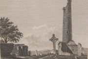 1797 Engraving Monasterboice Church Louth