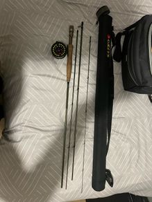 Greys Streamflex 10ft #3 weight nymphing rod + Hanak Wave Reel +Rio Line