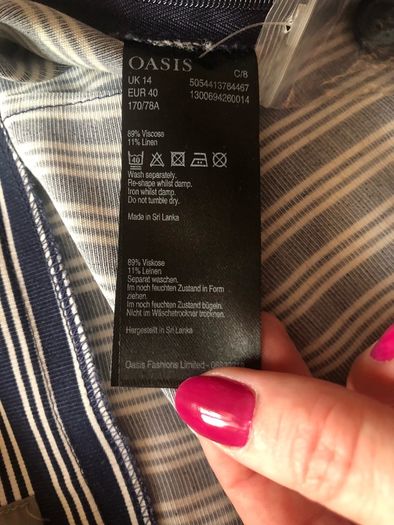Bnwt Oasis trousers - Sz 14