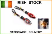 2x 12V RED Motorcycle Indicators Turn Signal Light