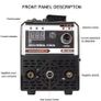 Small portable MIG MMA 160A Welding Machine Inert Gasless Shielded Automatic Wire Feeding Current Adjustable IGBT DC Inverter Electric Arc Welder Image 7