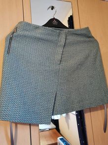 Karen millen cotton mix skirt UK 10