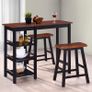 Bar Set 3 Pieces MDF Black Image 5