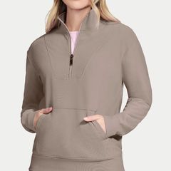 BNWT - Skechers GO LUXE Ribbed Half Zip Sweatshirt UK 10