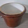 Large glazed French pot Saloir Image 3