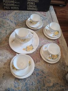 Complete Ryal Grafton tea set
