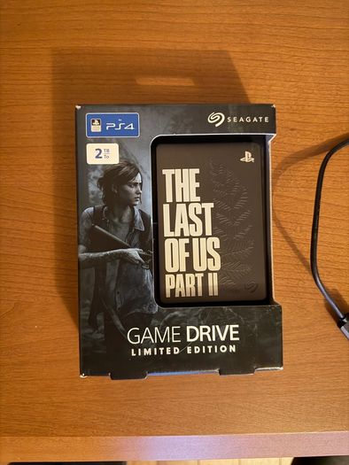 The Last of Us part 2 Seagate 2TB External Hard Drive Limited Edition