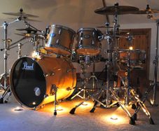 Pearl Vision Birch drum kit