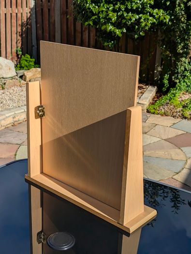Large Bevelled Dressing Table Swing Mirror - 50 x 48cm