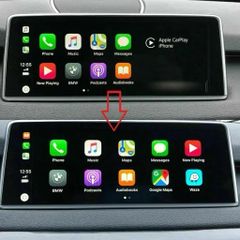 Bmw Apple Carplay Split Screen To Full Screen