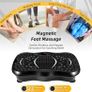 Vibration Plate Exercise Machine, Vibration Fitness Trainer with Bluetooth Speaker, 5 Program Modes, 2 Resistance Bands, Home Exercise Equipment for Fitness Body Toning Image 3