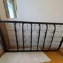 1967 Vono Vintage Single Bed. Original Sprung Base & Wooden Headboard Image 3
