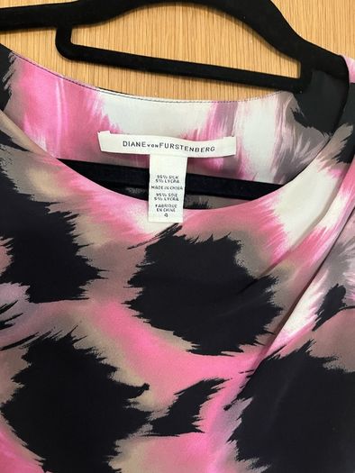 DVF silk dress size US4 . Uk 8-10