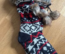 Insulated Fleece Knit Winter Slipper Socks