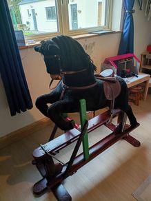 Large rocking horse