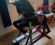 Large rocking horse