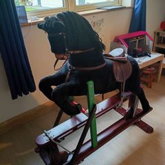 Large rocking horse