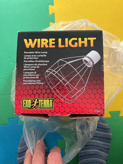 porcelain wire lamp