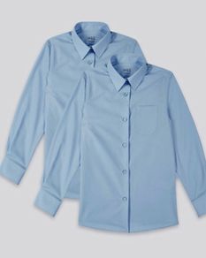 M&S School Blouse (age 6-7)