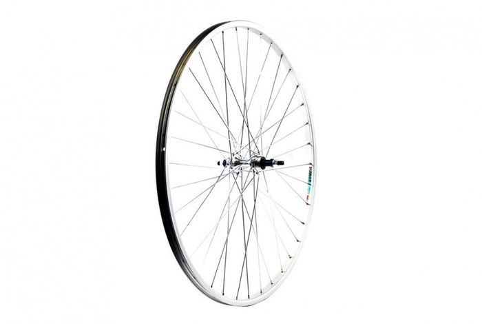 27 1 1/4 Rear Alloy Silver Q/R Wheel S/W