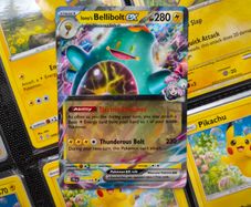 Iono's Bellibolt EX ! Double Rare ! from Journey Together Set ! 2025 ! Pokemon Card !