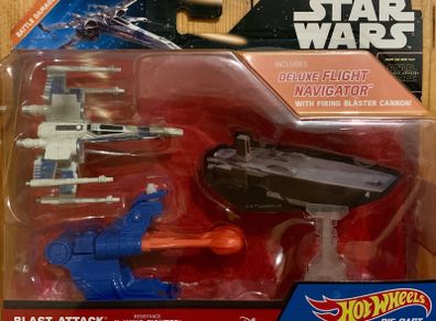 Hot Wheels Blast Attack - Resistance X-Wing Fighter