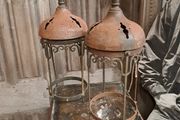 Vintage Hanging Light Shades