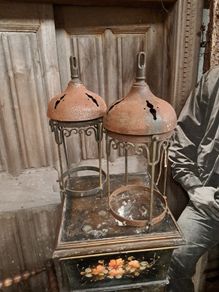 Vintage Hanging Light Shades