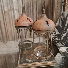 Vintage Hanging Light Shades