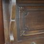 Antique French Oak Wall Coat Rack Image 3