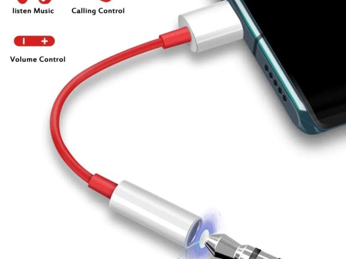 USB C Type C to 3.5mm Audio Adapter for Xiaomi Mi 10 9 Oneplus 8 7 Pro Earphones
