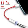 USB C Type C to 3.5mm Audio Adapter for Xiaomi Mi 10 9 Oneplus 8 7 Pro Earphones Image 2