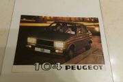 Peugeot 104 Sales Brochure.