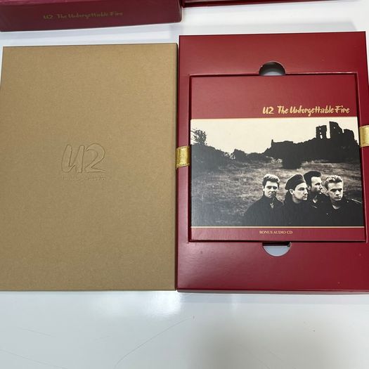 U2 : The Unforgettable Fire CD Limited Album with DVD 3 discs (2009)