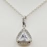 Sterling Silver Necklace with Pendant Image 2