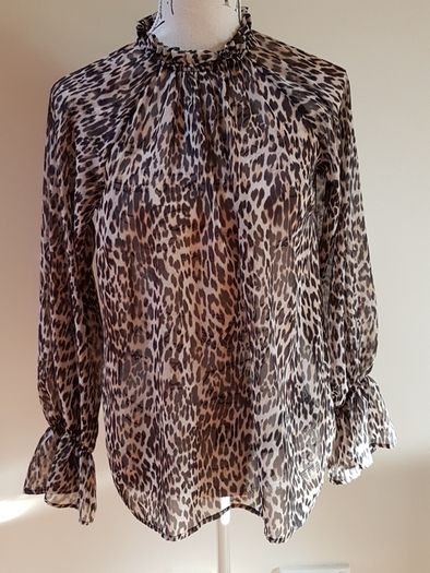 Bnwt Current Stock Leopard Print Top