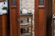 Victorian Mahogany Mirrored Wardrobe