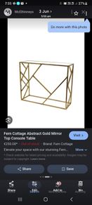Console table