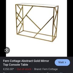 Console table