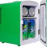 Sprite 4L 6 Can Portable Cooler/Warmer, Compact Personal Travel Mini Fridge for Snacks Lunch Drinks, Includes 12V and AC Cords,Desk Accessory for Home Office Dorm Car (FREE SHIPPING) Image 2