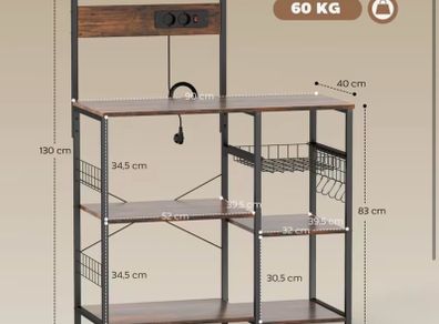 Industrial Kitchen Storage Rack