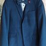 Boys Bennetti Navy suit Image 2