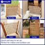 Solid Wood Expanding Fence Image 5