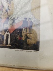 The encampment of the English forces