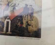 The encampment of the English forces